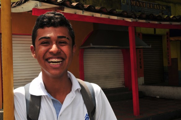 Infectious smiles everywhere I turn.