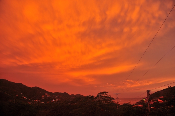 Sunset in Taganga