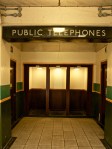 Phoneless booths in Cockfosters station